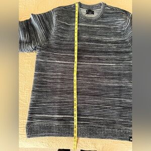 Under Armour Rush Intelliknit Ribbed Grey Sweater - 1377784-012 - Men's Size L